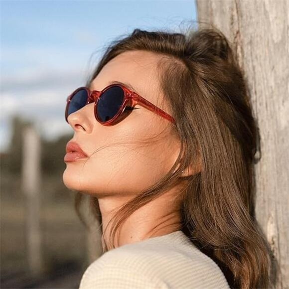 Polarized Round Sunglasses, Stylish Sunglasses for Men and Women Retro Classic main image 4